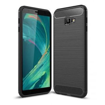 Чехол-накладка Laudtec для Samsung J4 Plus/J415 Carbon Fiber (Black) (LT-J415F)