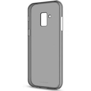 Чохол-накладка MakeFuture Air Case (Clear TPU) Samsung A8 Plus 2018 Black (MCA-SA818PBK)