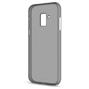 Чохол-накладка MakeFuture Air Case (Clear TPU) Samsung A8 2018 Black (MCA-SA818BK)