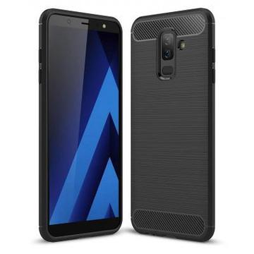 Чохол-накладка Laudtec для Samsung A6 Plus 2018/A605 Carbon Fiber (Black) (LT-A605F)