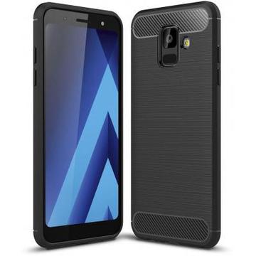 Чохол-накладка Laudtec для Samsung A6 2018/A600 Carbon Fiber (Black) (LT-A600F)