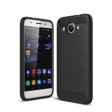 Чохол-накладка Laudtec для Huawei Y3 2017 Carbon Fiber (Black) (LT-HY32017B)