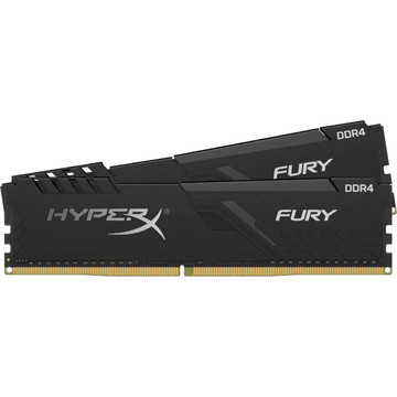 Оперативна пам'ять DDR4 64GB 3200 MHz HyperX Fury Black Kingston (HX432C16FB3K2/64)