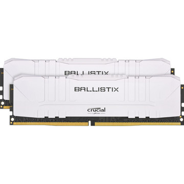 Оперативна пам'ять DDR4 32GB (2x16GB) 3000 MHz Ballistix White MICRON (BL2K16G30C15U4W)