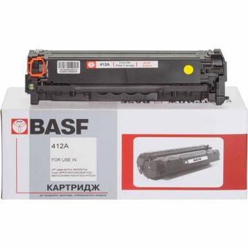 Тонер-картридж BASF HP CLJ M351a/M475dw/Yellow CE412A (KT-CE412A)