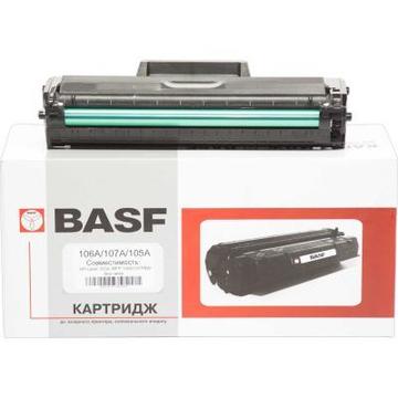 Тонер-картридж BASF HP LJ 107/135/137/ W1106A, without chip (KT-W1106A-WOC)