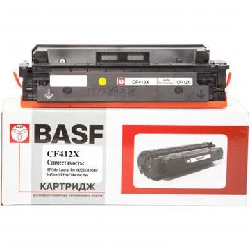 Тонер-картридж BASF HP LJ Pro M452dn/nw, M477fdn/Yellow CF412X (KT-CF412X)