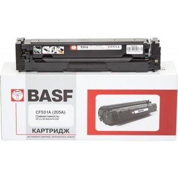 Тонер-картридж BASF HP LJ M180n/M181fw/CF531A Cyan (KT-CF531A)