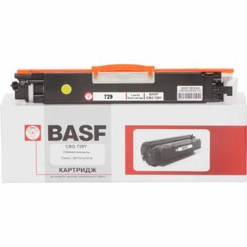 Тонер-картридж BASF for Canon LBP 7010C/7018C аналог Canon 729Y Yellow (KT-729Y)