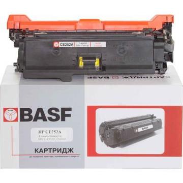 Тонер-картридж BASF для HP CLJ CM3530/CP3525 аналог CE252A Yellow (KT-CE252A)