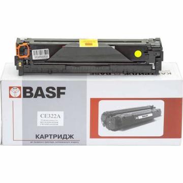 Тонер-картридж BASF for HP CLJ CP1525n/CM1415fn аналог CE322A Yellow (KT-CE322A)