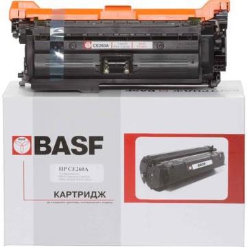 Тонер-картридж BASF для HP CLJ CP4025dn/4525xh аналог CE260A Black (KT-CE260A)