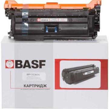 Тонер-картридж BASF for HP CLJ CP4025dn/4525xh аналог CE261A Cyan (KT-CE261A)