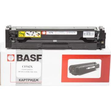 Тонер-картридж BASF for HP CLJ M280/M281/M254 Х Yellow (KT-CF542Х)