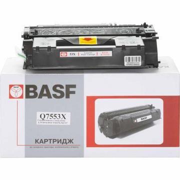 Тонер-картридж BASF for HP LJ P2015/P2014/M2727 аналог Q7553X Black (KT-Q7553X)