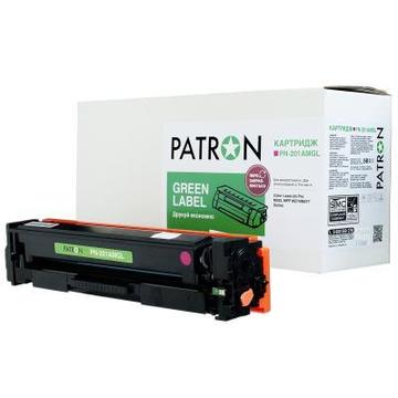 Картридж Patron HP CLJ CF403A для M252/M274/M277 Magenta, GREEN Label (PN-201AMGL)