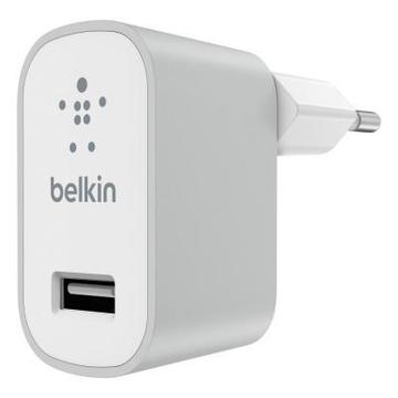 Зарядний пристрій Belkin USB Mixit Premium (USB 2.4Amp), Silver
