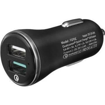 Зарядний пристрій Spigen Essential F27QC Quick Charge 3.0 Car Charger