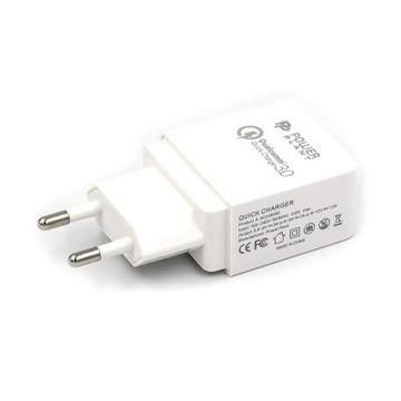 Зарядное устройство PowerPlant GS-551 (1USBx3A) QC3.0 White (SC230082)