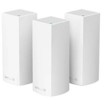 Маршрутизатор Linksys VELOP WHOLE HOME MESH WI-FI SYSTEM PACK OF 3 (WHW0303)