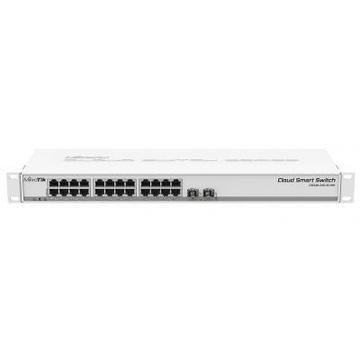 Маршрутизатор Mikrotik Cloud Smart Switch (CSS326-24G-2S+RM)