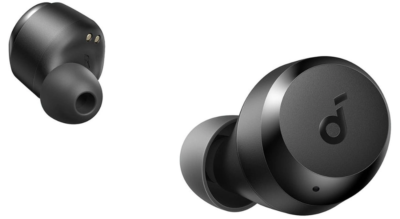 Бездротові навушники SoundCore A25i Black - вигляд лівого та правого навушників