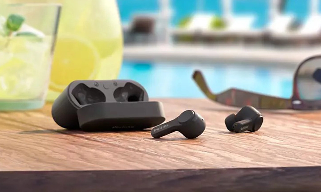 Бездротові навушники Philips TAT3217 чорні – графіка стилю життя