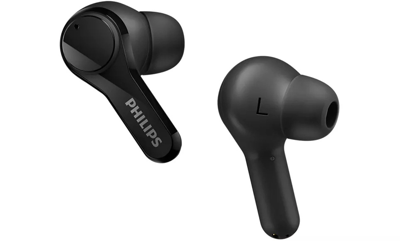 Бездротові навушники Philips TAT3217, чорні – вигляд лівого та правого навушників